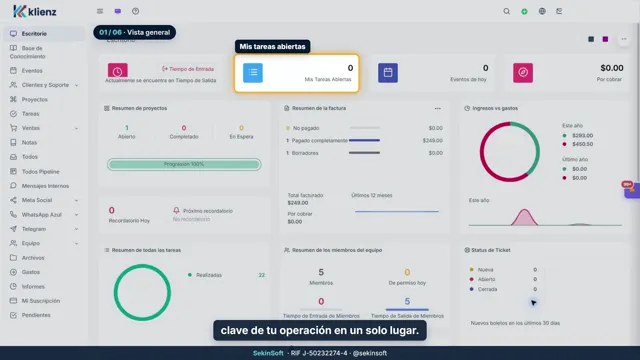 Tutorial del módulo Escritorio de Klienz